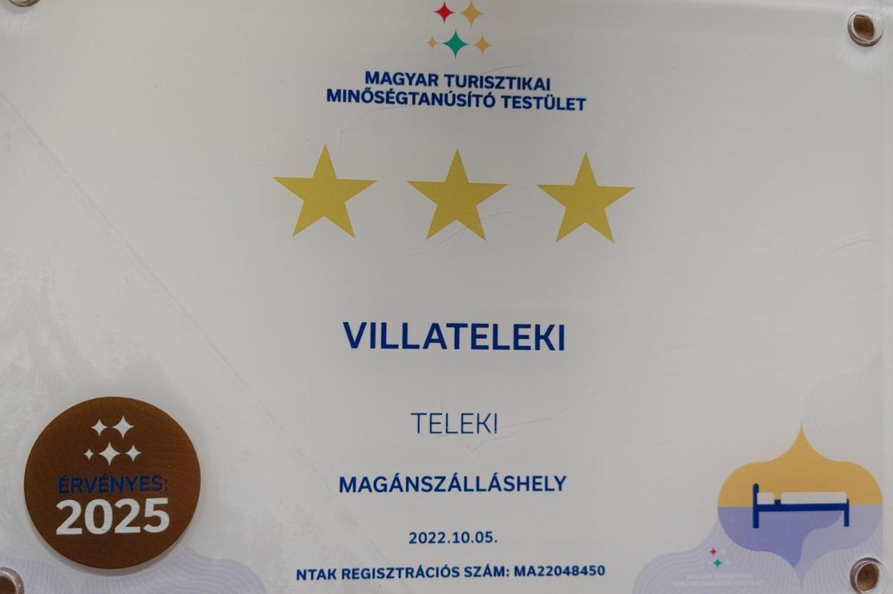 Villa Teleki Dış mekan fotoğraf